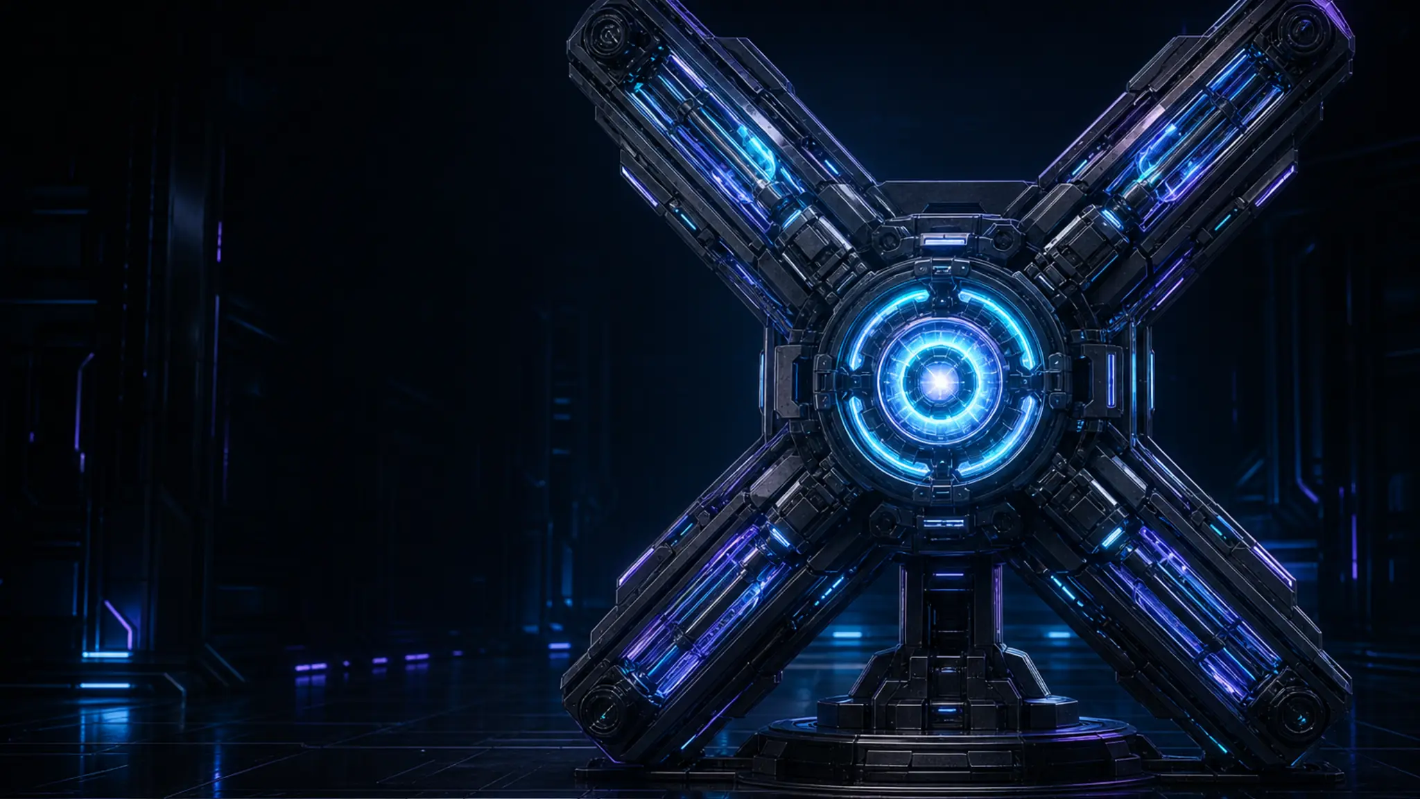 NovaX engine core with four functional layers.